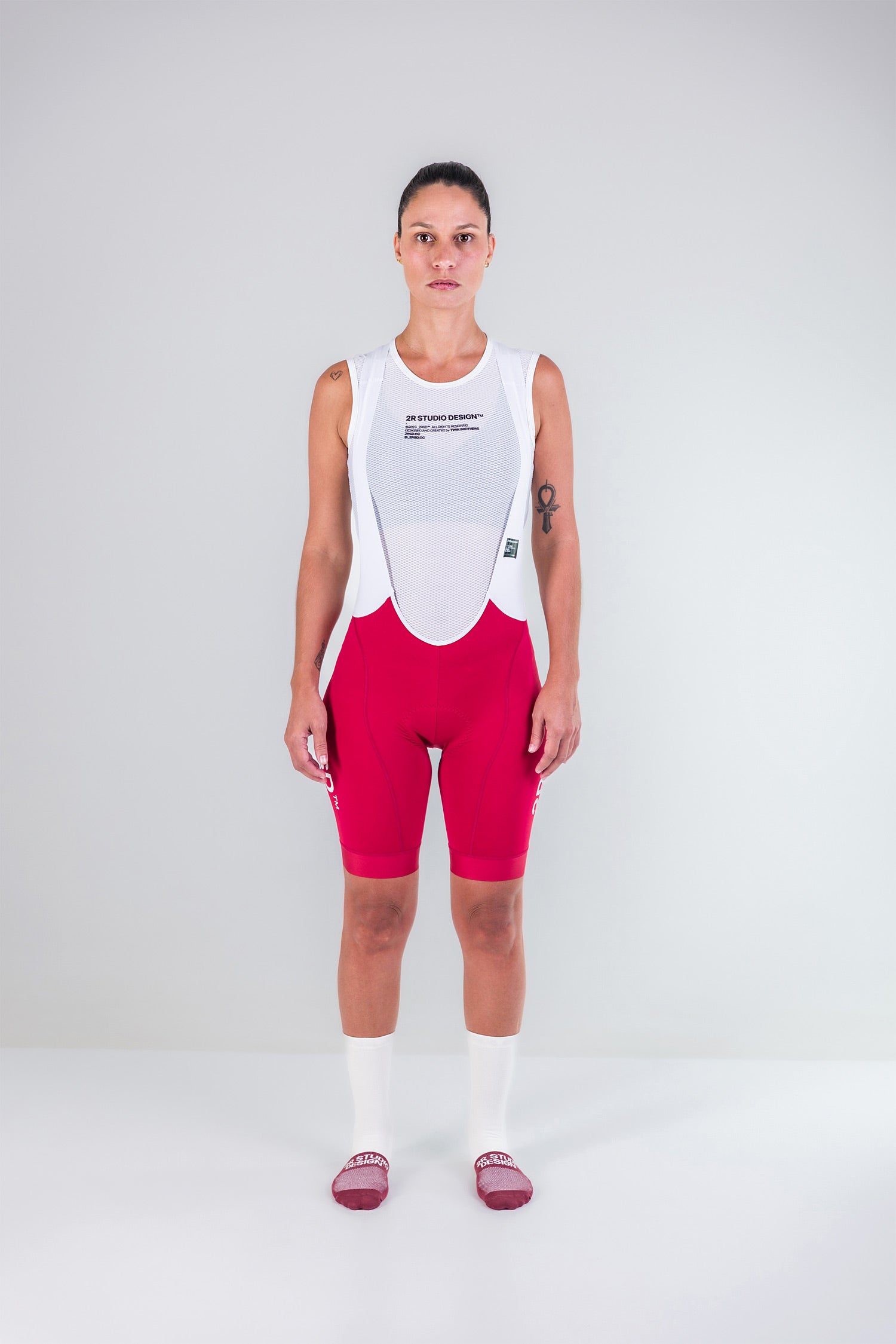 Bretelle 2RSD AeroFlow 1.3 Feminino. Cor: Red Rose.